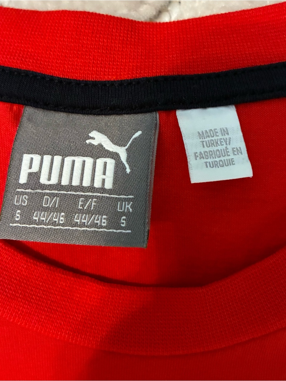 Puma Red Arsenal Football Club T-Shirt Size S - Picture 4 of 4